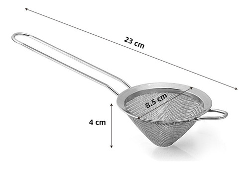 Colador De Malla Fina Colador De Té De Acero Inoxidable