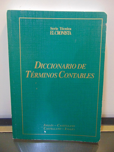 Adp Diccionario De Terminos Contables Ingles - Castellano