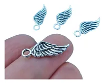 Comprar Lote X 20 Dijes Alas De Angel Colgante Bautizo Comunión 