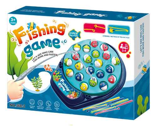 Juego De Mesa De Pesca Habilidad Pescando Giantoys 368-2