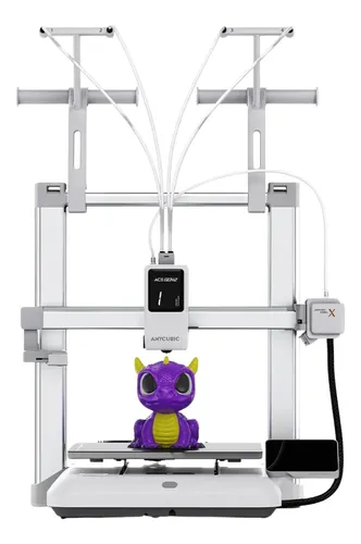Impressora 3d Anycubic Kobra X 4 Cores Alta Velocidade