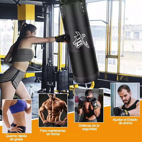 Guantes De Boxeo+juego De Ejercicios Con Sacos De Arena 14p