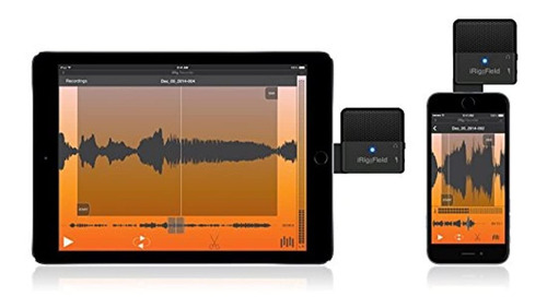 Ik Multimedia Irig Campo Estereo Microfono De Condensador