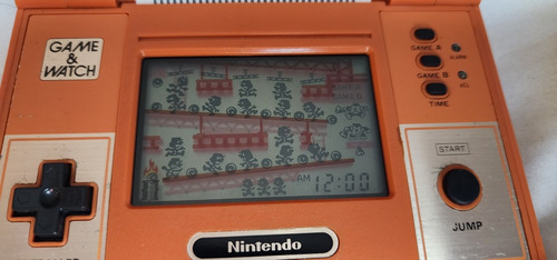 Game Watch Donkey Kong 1 - Tela Perfeita - Nintendo Laranja (Usado)