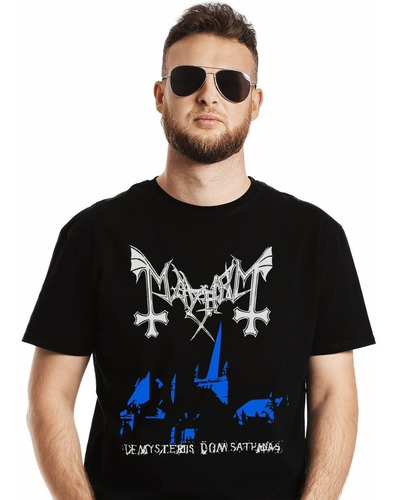 Polera Mayhem De Mysteriis Dom Sathanas Metal Impresión Dire