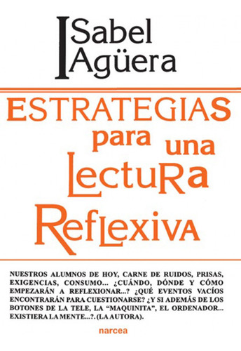 Estrategias Lectura Reflexiva  -  Agüera Espejo Saavedra, I