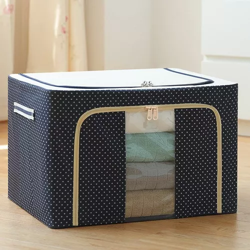 Pañalera Caja Organizador De Ropa Bebe Cajones Plegable Tela