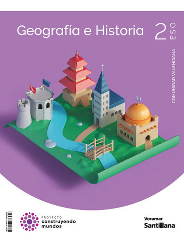 Geografia Historia 2ãâºeso Cast/val 23 Construyendo Mundos, De Aa.vv. Editorial Voramar, Tapa Blanda En Español