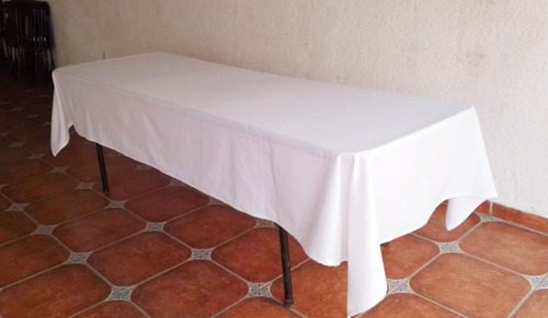 Mantel Rectangular Panama, Mesa Larga O Caballete 3m X 1,50m