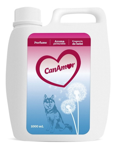 Perfume Can Amor Canino 1.000 Ml, Entrega Ya!!