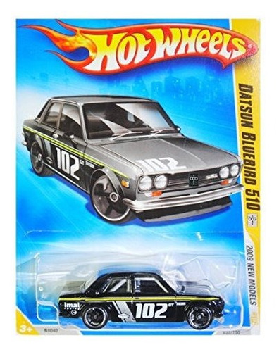 Hot Wheels 2009 New Modelos 1969 Datsun Bluebird 510 Rs4wy