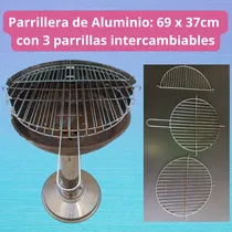 Comprar Parrillera De Aluminio, Con 3 Parrillas Intercambiables