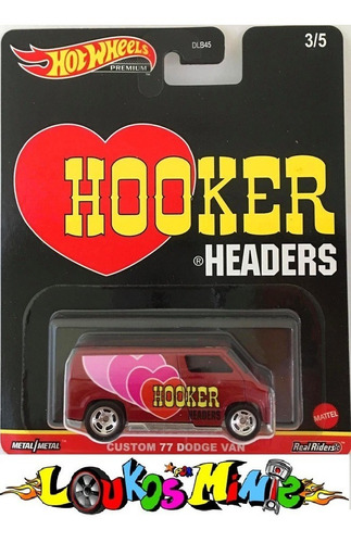 Hot Wheels Speed Shop Garage 77 Dodge Van Hooker Headers 