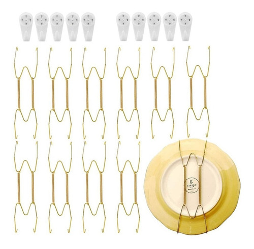 Colgadores De Platos De Acero Inoxidable Para Soporte De Par