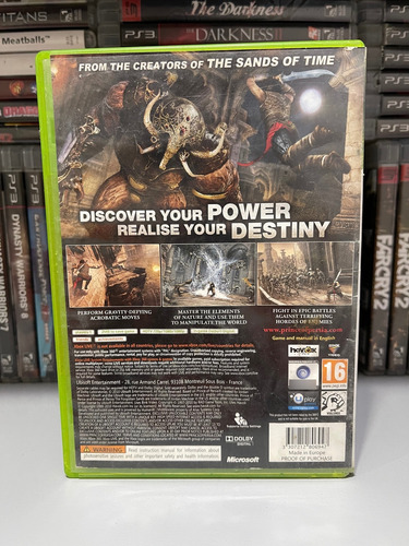 Jogo Xbox 360 Prince Of Persia The Forgotten Sands Físico
