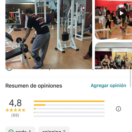 Venta De Fondo De Comercio Gimnasio