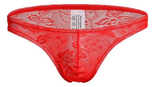 Ropa Interior De Encaje Completo De Moda Con Correa Para Hom