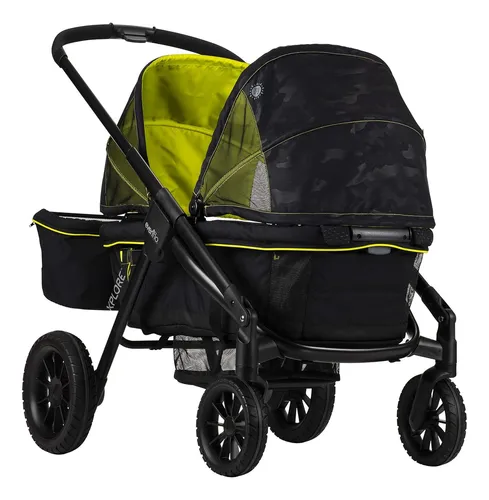 Cochecito Todoterreno Wayfarer Black Evenflo Pivot Xplore