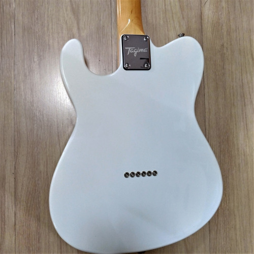 Imagem 6 de 9 de Guitarra Tagima Telecaster New Tw55 Wh Woodstock Series
