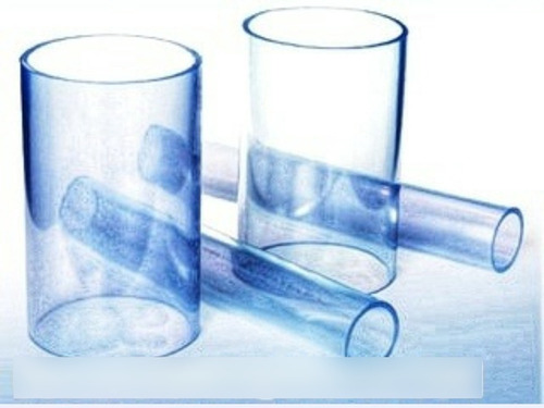 Tubo Transparente 1-1/2'' X 3 Mts Pvc Hidraulico Cedula 40