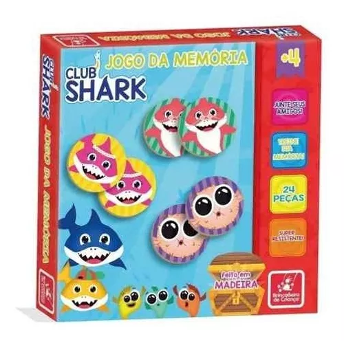 Jogo de Dama - Baby Shark