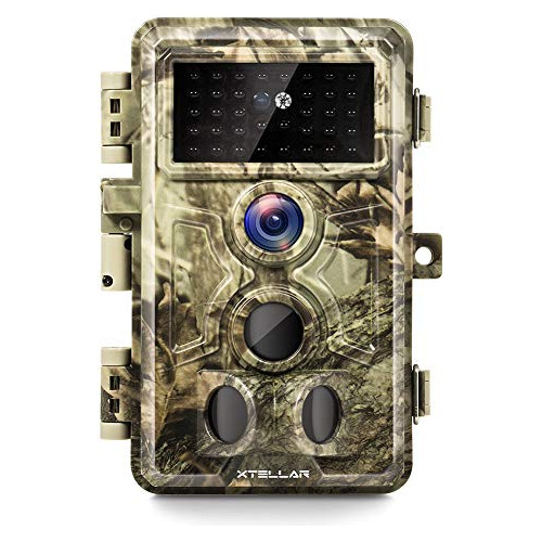 Xtellar Trail Camera 20mp 1080p Ip66 Resistente Al Agua Con 