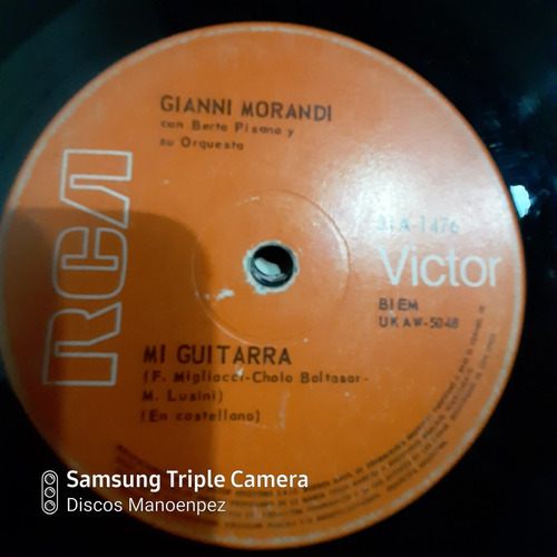 Simple Gianni Morandi Rca Victor  C12