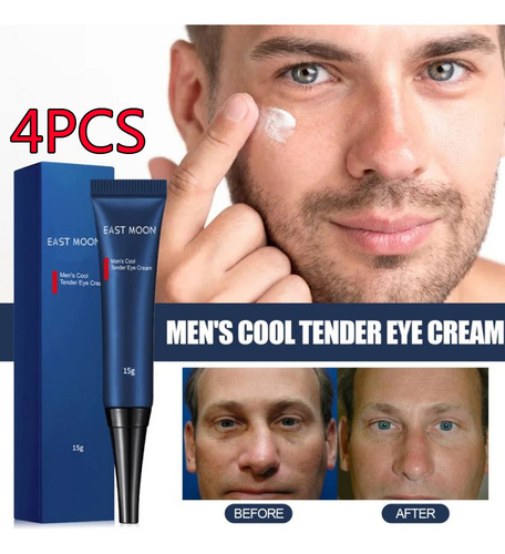 Crema De Ojos Para Hombres Con Retinol Para Líneas Y Elimina
