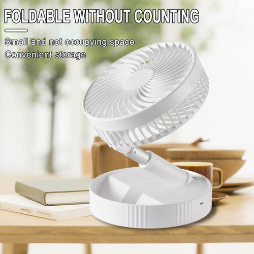 A Ventilador Portátil J Recargable, De Pie Y De Mesa