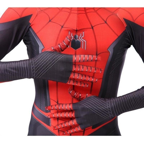 Disfraz De Spiderman De Alta Calidad Para Adultos Y Niños