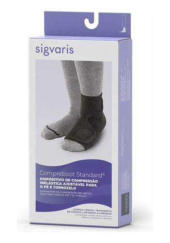 Tornozeleira Compreboot Sigvaris Compressão 20-50mmhg