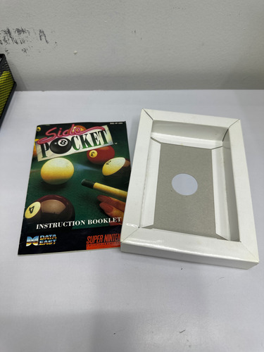 Side Pocket Super Nintendo Na Caixa (Usado)