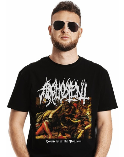 Polera Arghoslent Hornets Of The Pogrom Metal Impresión Dire