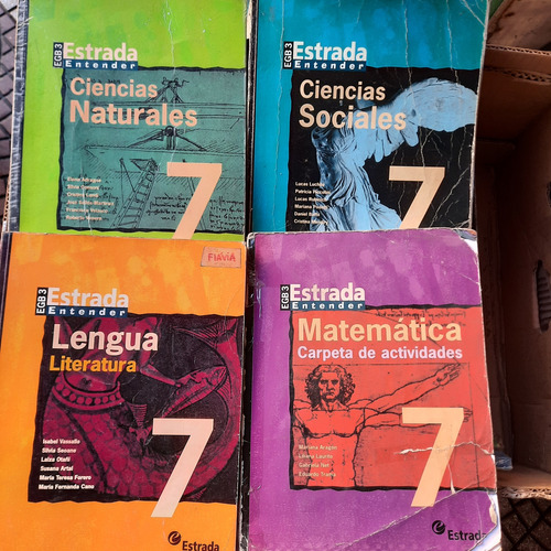 Ciencias Nat,sociales,matemática, Lengua Y Liter.ed Estrada 