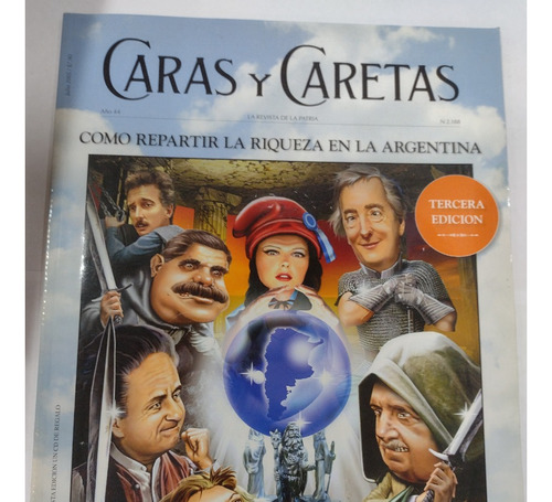 Revista Caras Y Caretas N°2.188 Julio 2005