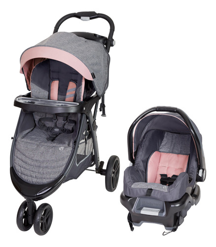 Coche Baby Trend Skyline 35 Travel System Pink