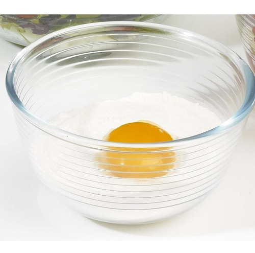 Bowl Mezclador Le Cuisine De Vidrio Ensaladera 2 L