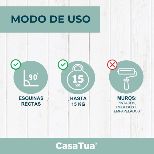 Imagen 8 de 9 de Esquinero Organizador Ducha Baño Adhesivo Set 2 Inoxidable