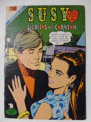 Susy, Secretos Del Corazón # 2-758 Comic Edit. Novaro Mexico