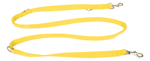 Correa Para Pasear Perros, 2 M, Doble Hebilla, Nailon, Flexi