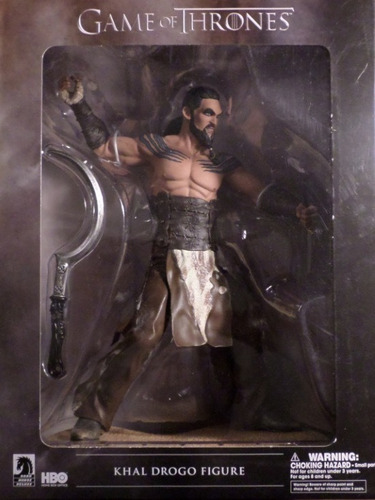 Imagen 2 de 5 de Game Of Thrones Khal Drogo Dark Horse Figura De Acción 22cm