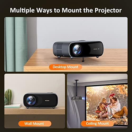 Proyector Nexigo Pj40 Con Wifi Y Bluetooth, 1080p Nativo, Co