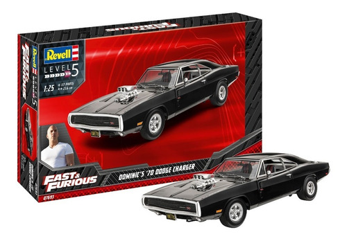 Auto Fast & Furious 1970 Dodge Charger 1/25 Model Kit Revell