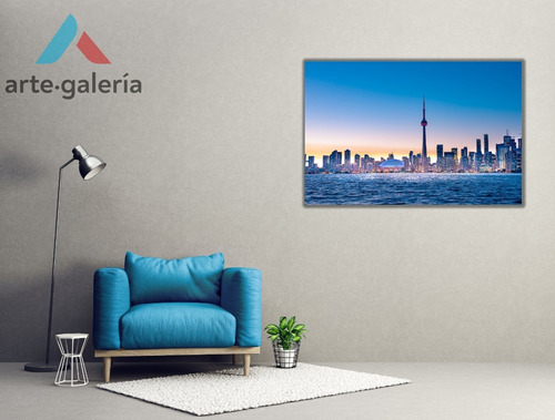 Cuadro Moderno Canvas, Toronto Canada 94x142cm 