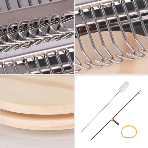 .. Kit De Costura Para Tejer En Telar En Miniatura