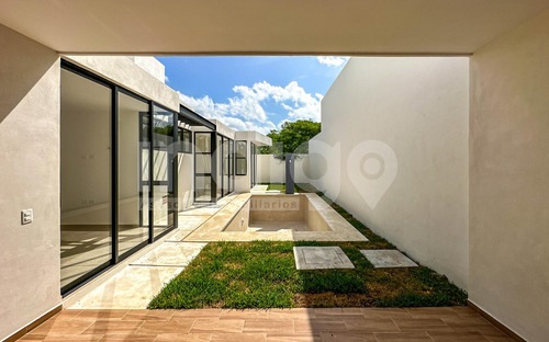 Casa De Una Planta En Venta En Mérida En Privada Praderas Del Mayab En Conkal