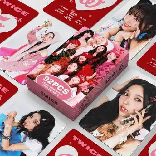 92 Unidades De Cartões Twice Mini Album Strategy Support Pho