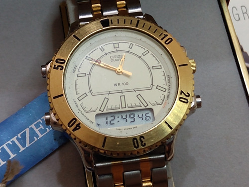 Citizen C480 Ana Digi Série Ouro - Promaster Combo