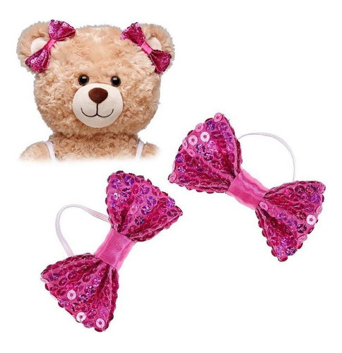 2 Moëos Fucsia Build A Bear