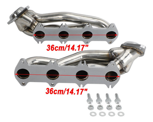 Headers Ford F150 04-10 King Ranch Lariat 5.4l V8 Xl Xlt